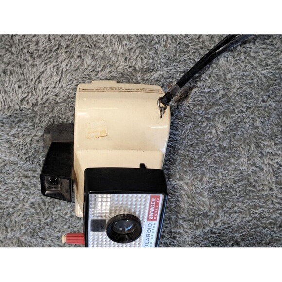 VTG Polaroid Land Camera Swinger Model 20 Strap Photography Decorations Untested - Picture 11 of 12